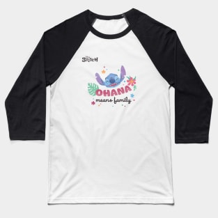 Stitch Ohana Means Family Baseball T-Shirt